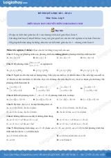 Đề thi giữa kì 1 Toán 9 - Đề số 1